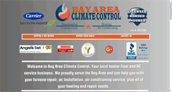 Desktop Screenshot of bayareaclimatecontrol.com